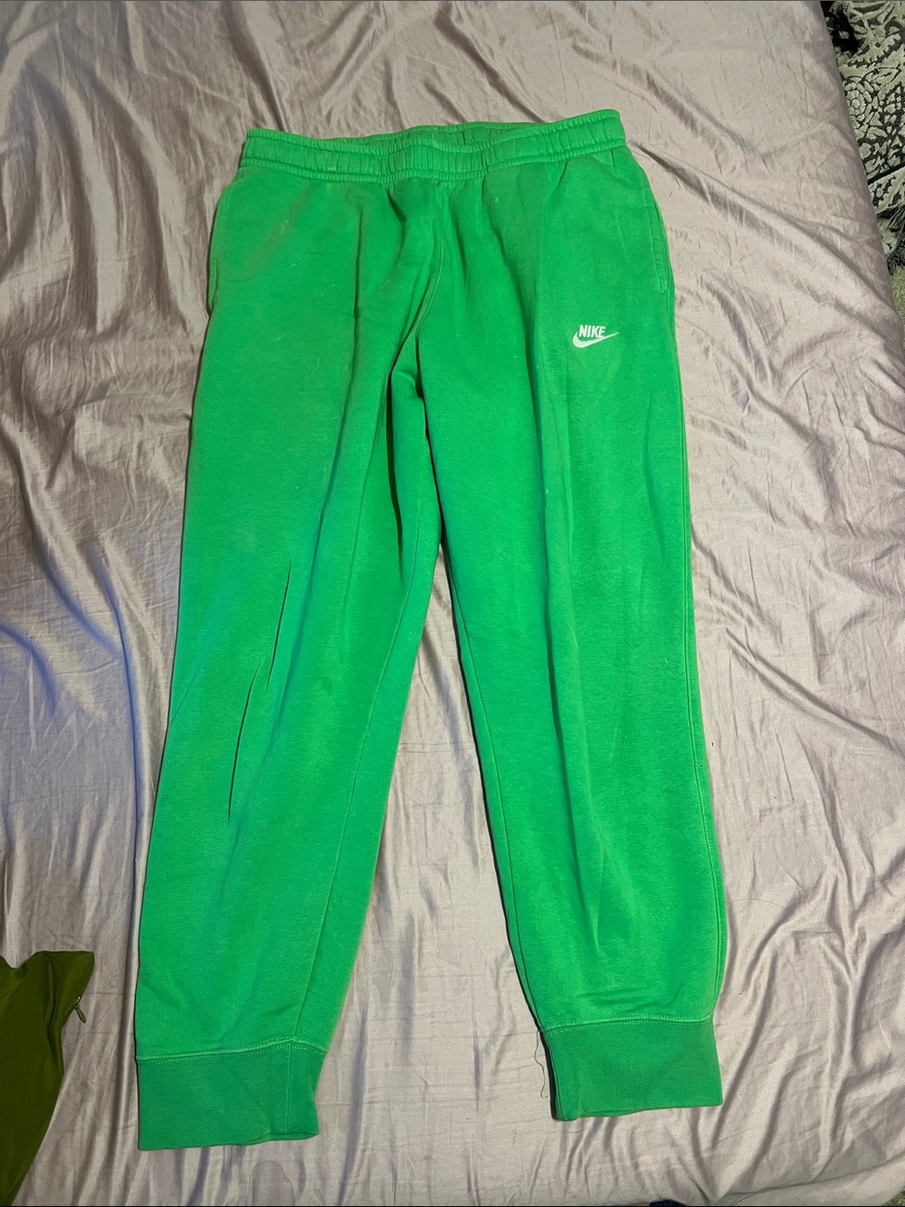 Nike Green Fleece Jogger Pants